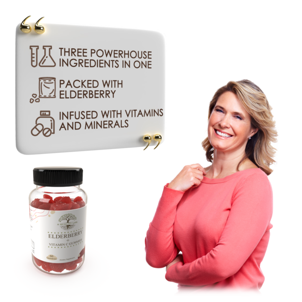 Elderberry and Vitamin C Gummies – Antioxidants and Vital Nutrients 5